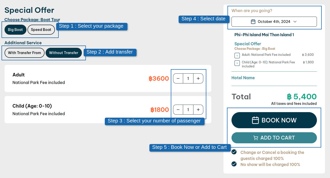 How to Book